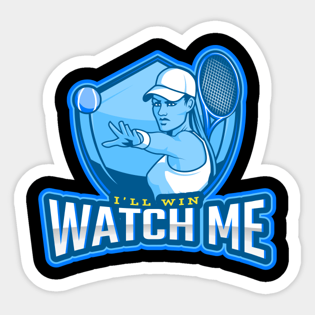 I'll Win Watch Me Sticker by poc98